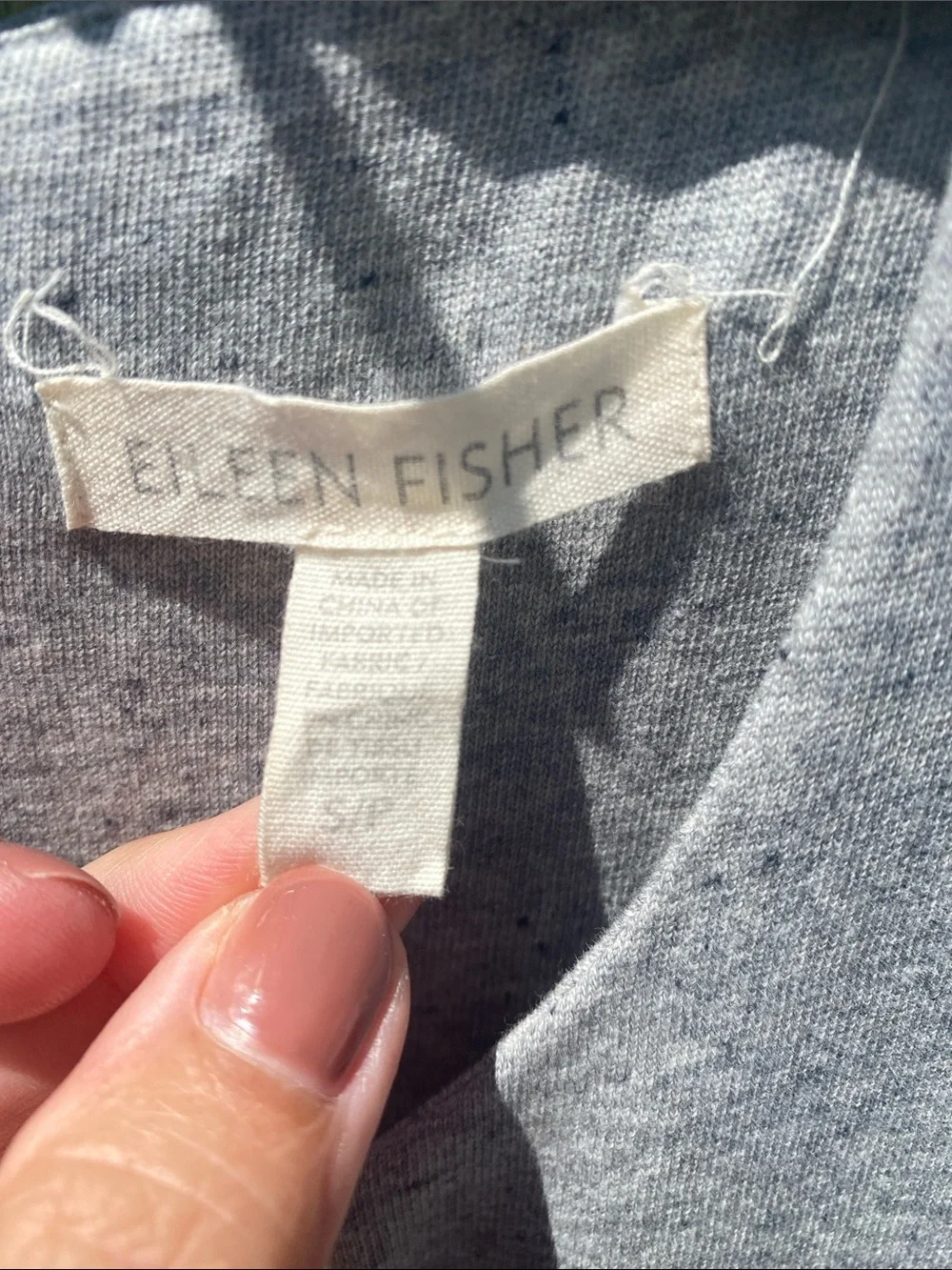 Eileen Fisher Gray Jumpsuit